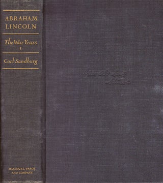 Item #14057 ABRAHAM LINCOLN.; The War Years. - Four Volumes. Carl Sandburg