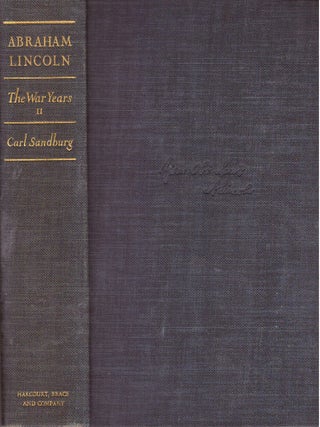 ABRAHAM LINCOLN.; The War Years. - Four Volumes