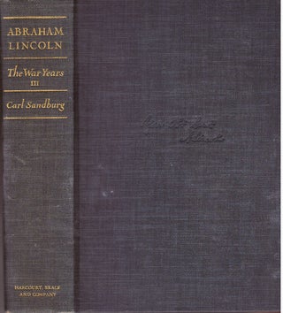 ABRAHAM LINCOLN.; The War Years. - Four Volumes