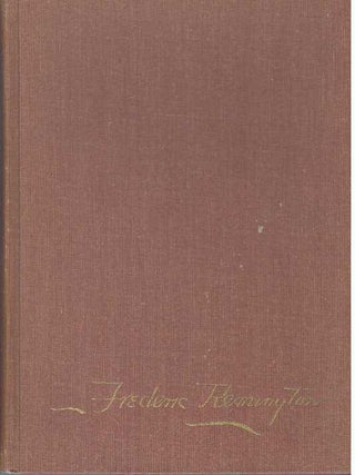 Item #15922 FREDERIC REMINGTON'S OWN WEST. Harold McCracken