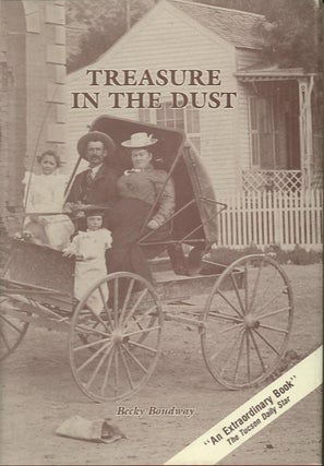 Item #19697 TREASURE IN THE DUST.; Enduring Gold and Silver's Century of Divorce. Becky Boudway