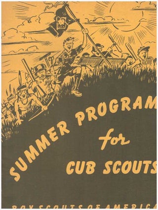 Item #22684 SUMMER PROGRAM FOR CUB SCOUTS. Boy Scouts of America