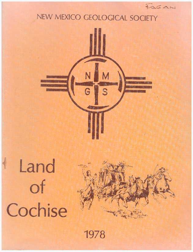 Item #22778 LAND OF COCHISE; Southeastern Arizona. J. F. Callender, Jan C. Wilt, R E. Clemons.