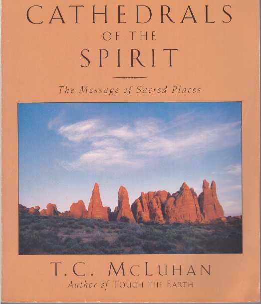 Item #27219 CATHEDRALS OF THE SPIRIT; The Message of Sacred Places. T. C. McLuhan.
