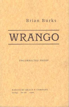 Item #27361 WRANGO. Brian Burks