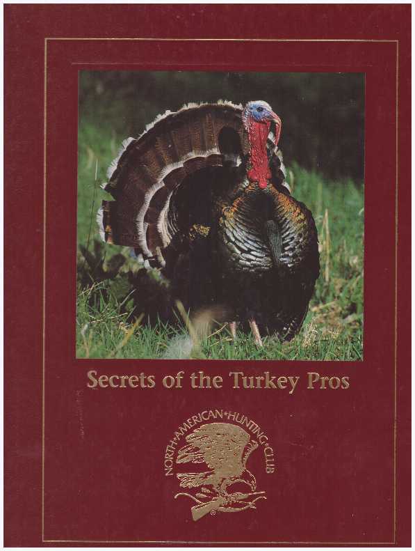 Item #28326 SECRETS OF THE TURKEY PROS. Glenn Sapir.