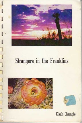Item #30835 STRANGERS IN THE FRANKLINS. Clark Champie