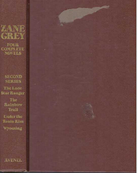 Item #30935 FOUR COMPLETE NOVELS. Zane Grey.