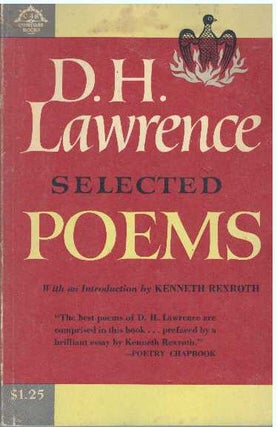 Item #31758 SELECTED POEMS. D. H. Lawrence