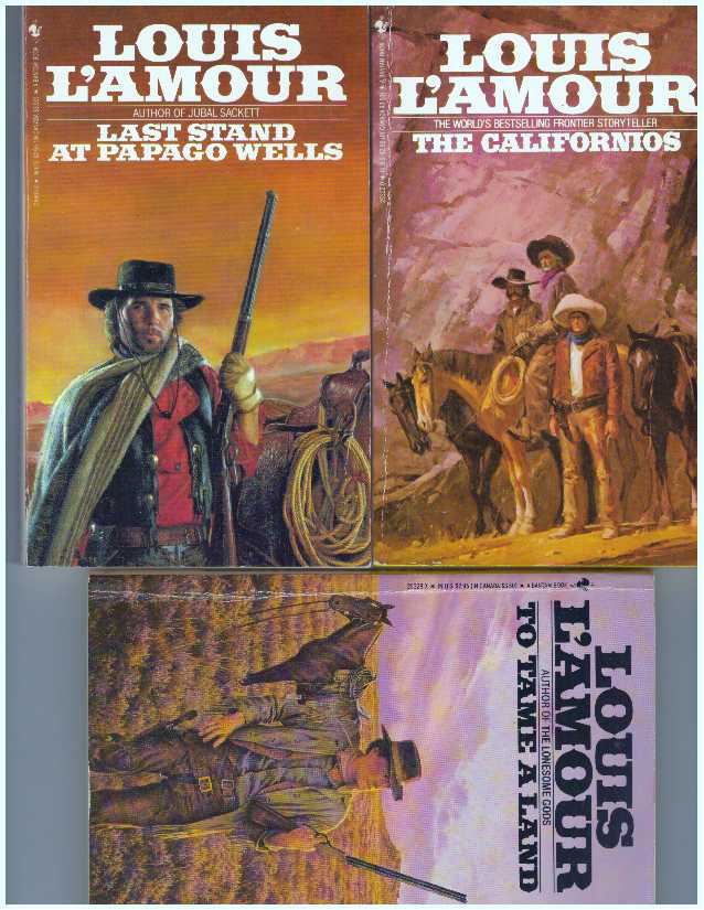 SET OF 9 WESTERNS by Louis L'Amour on High-Lonesome Books