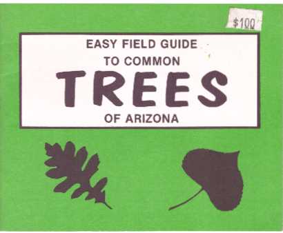 Item #622 EASY FIELD GUIDE TO COMMON TREES OF ARIZONA. Primer Publishers.