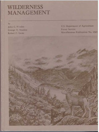 Item #8434 WILDERNESS MANAGEMENT. John C. Hendee, George H. Stankey, Robert C. Lucas